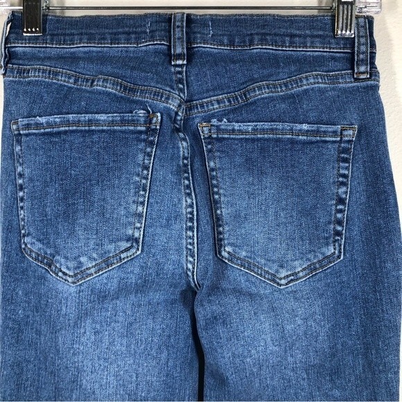 Free People We The Free Great Heights Frayed Skinny Jeans Size 26 - Picture 8 of 11